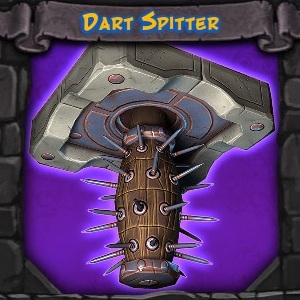 Dart Spitter Trap Fire and Water Dart Spitter Trap