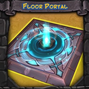 Floor Portal Trap Fire and Water Floor Portal Trap
